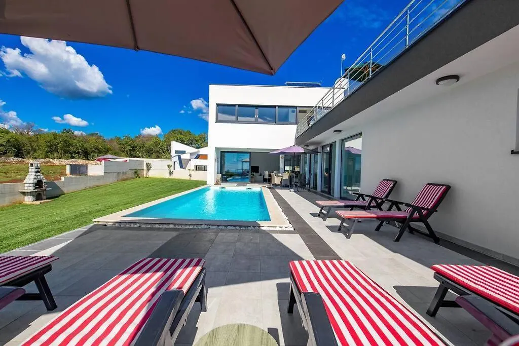 Villa Elsa With Private Pool Overlooking Private Olive Grove كرينكا